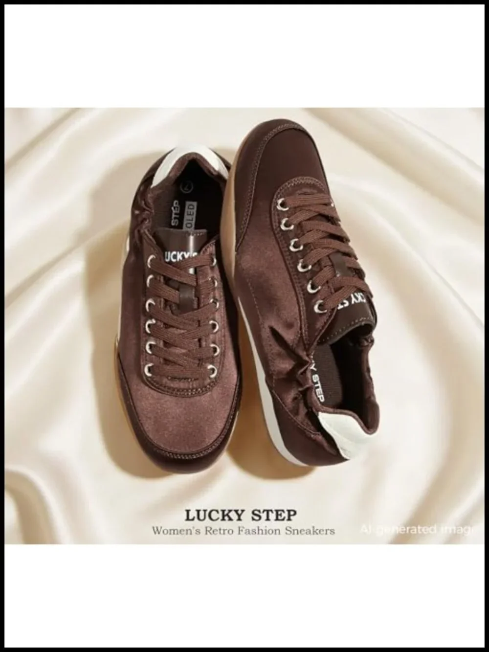 Retro Fashion Sneakers - Ballet Casual Lightweight Walking Shoes - Non Slip